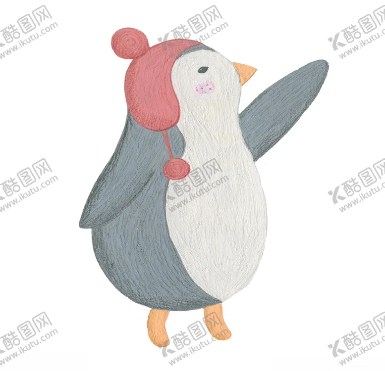 编号：31369506231403064815【酷图网】源文件下载-手绘企鹅