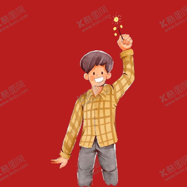 编号：29749412010515298824【酷图网】源文件下载-手绘男人男孩