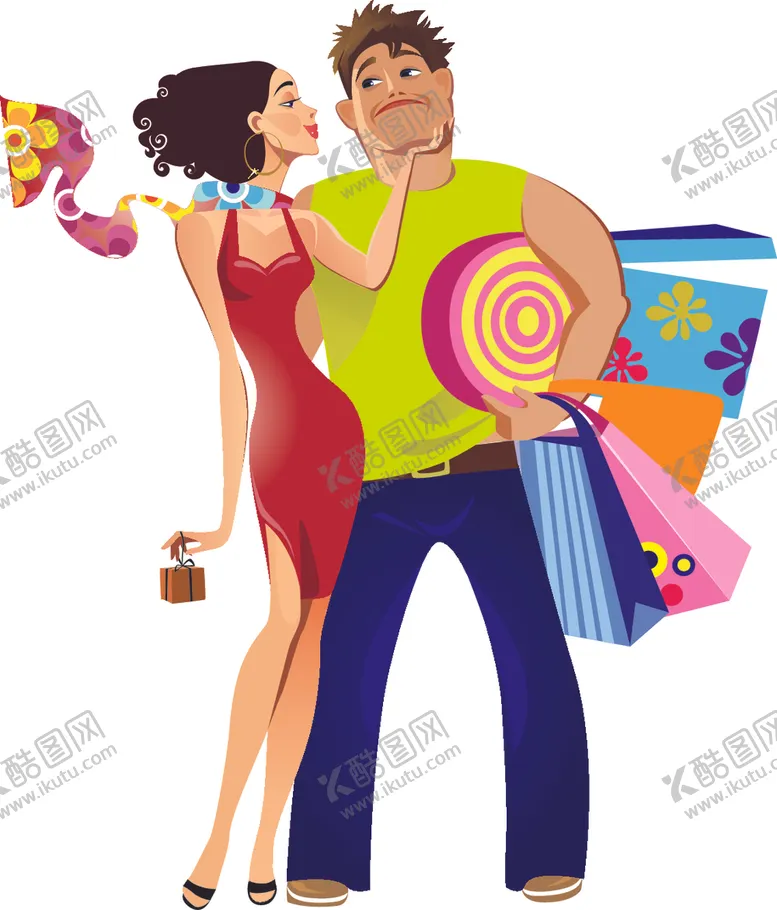 编号：99698306261921312189【酷图网】源文件下载-时尚购物女人