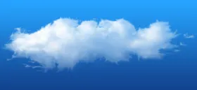蓝天白云朵空彩空素材