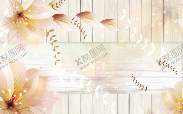 编号：82211909112218301790【酷图网】源文件下载-波纹水纹花mu'd'na'景墙