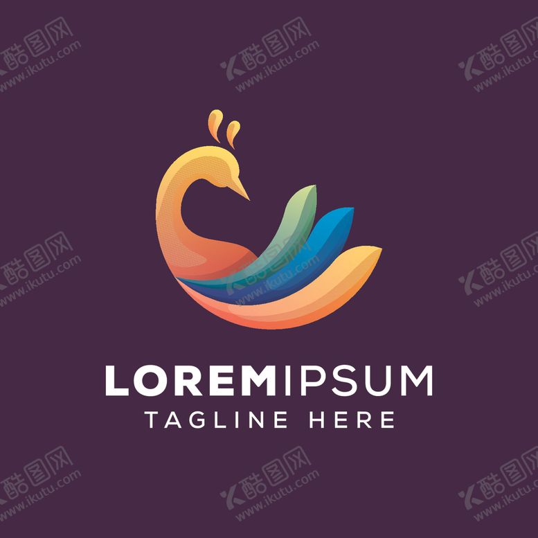 编号：76900710280931371068【酷图网】源文件下载-孔雀logo