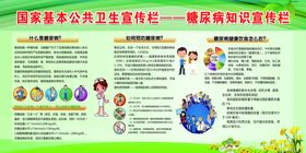 糖尿病知识教育宣传栏