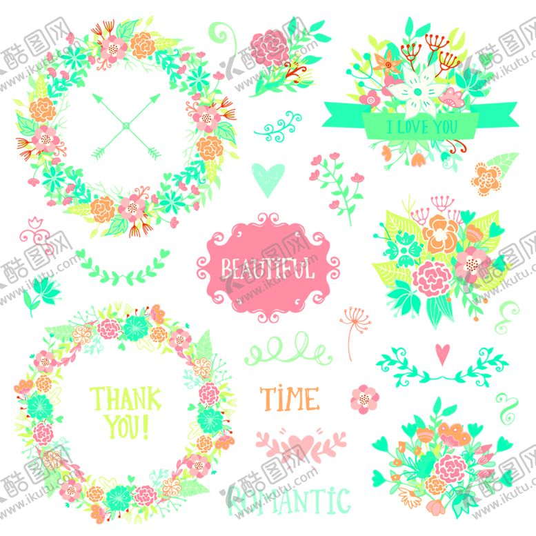 编号：58578010071801466287【酷图网】源文件下载-鲜花装饰