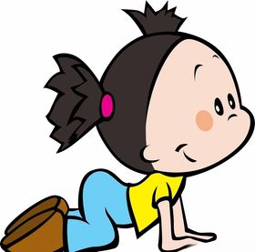 小女孩矢量
