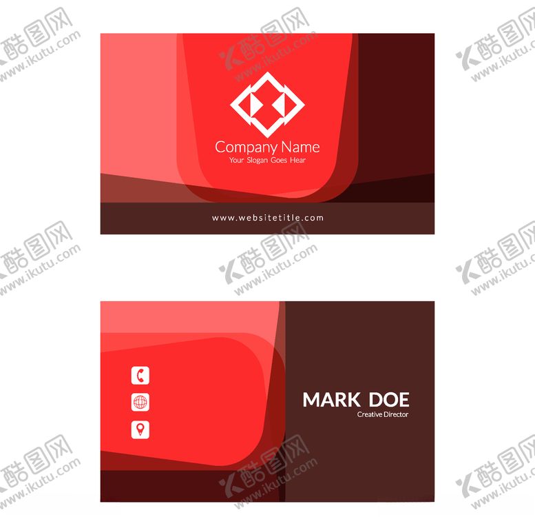 编号：74238709150025333224【酷图网】源文件下载-矢量名片模板