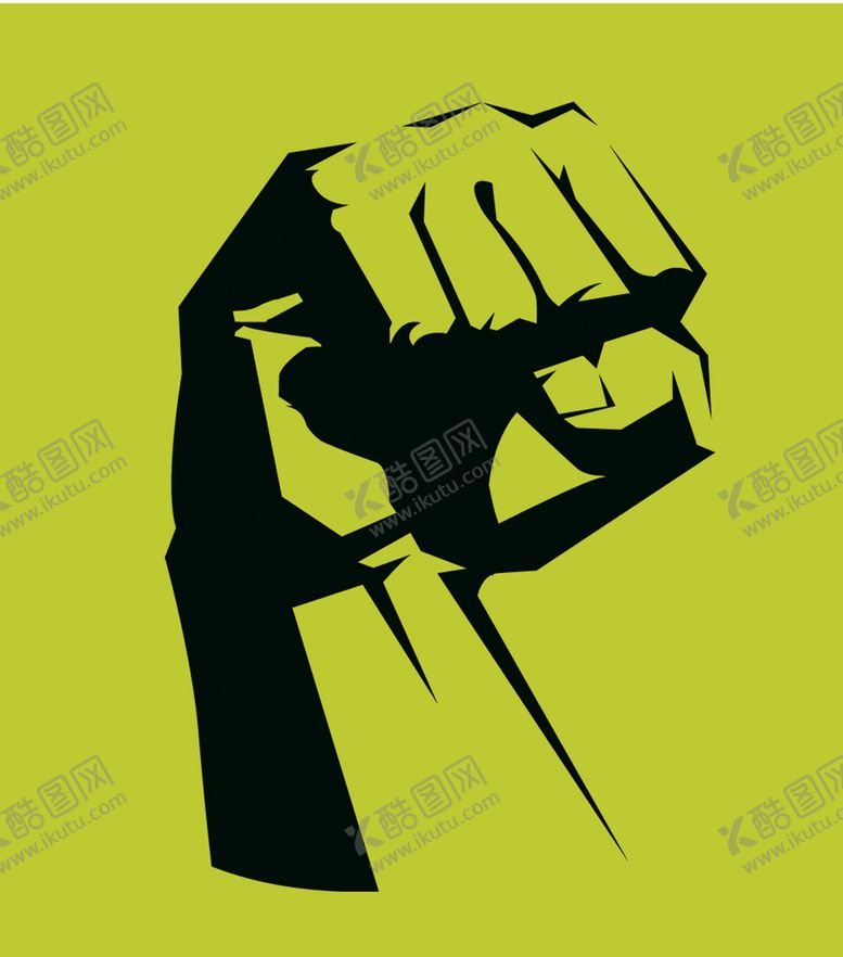 编号：86579210021546360293【酷图网】源文件下载-握拳