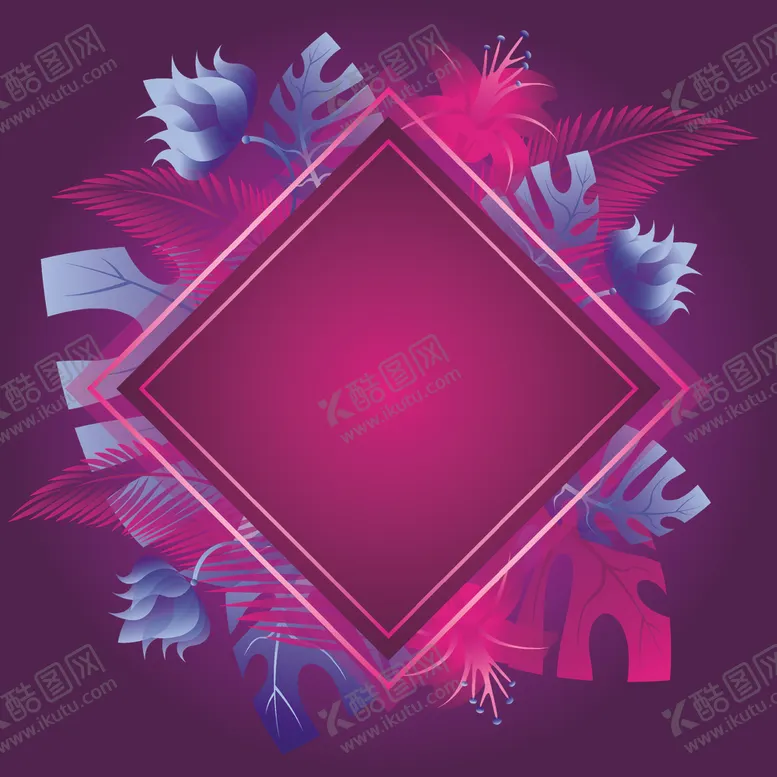 编号：98166205051120288900【酷图网】源文件下载-夏天绿植插画素材图片