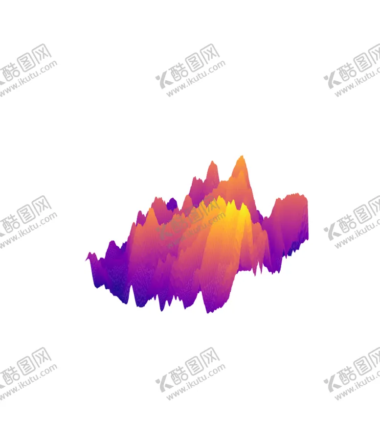 编号：30312303301924279692【酷图网】源文件下载-抽象山峰