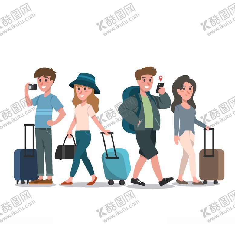 编号：92582310240043184015【酷图网】源文件下载-旅客游客