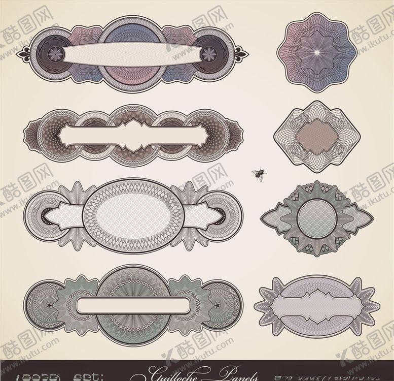 编号：97988409181616389885【酷图网】源文件下载-证书底纹花边