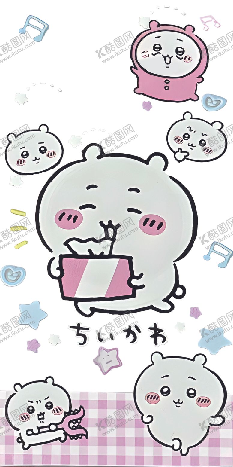 编号：83326601251908286085【酷图网】源文件下载-粉格子乌萨奇