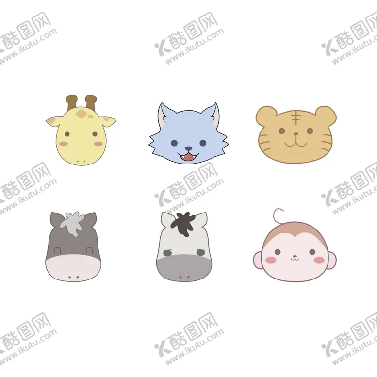 编号：26653804170755595113【酷图网】源文件下载-手绘动物