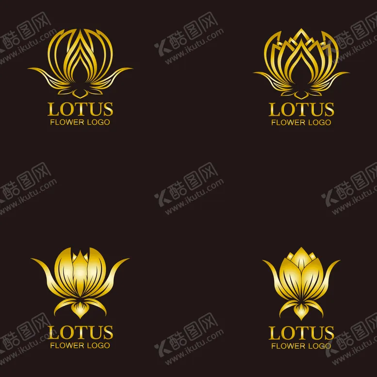 编号：79831209211916166438【酷图网】源文件下载-莲花logo