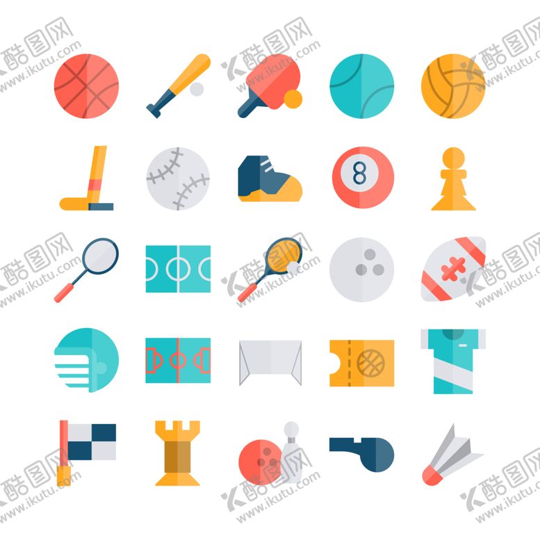 编号：75922412152335412496【酷图网】源文件下载-体育图标