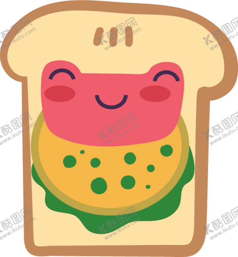 编号：68659710212338107089【酷图网】源文件下载-可爱食物