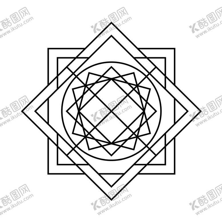 编号：69754605171645557609【酷图网】源文件下载-抽象几何图案
