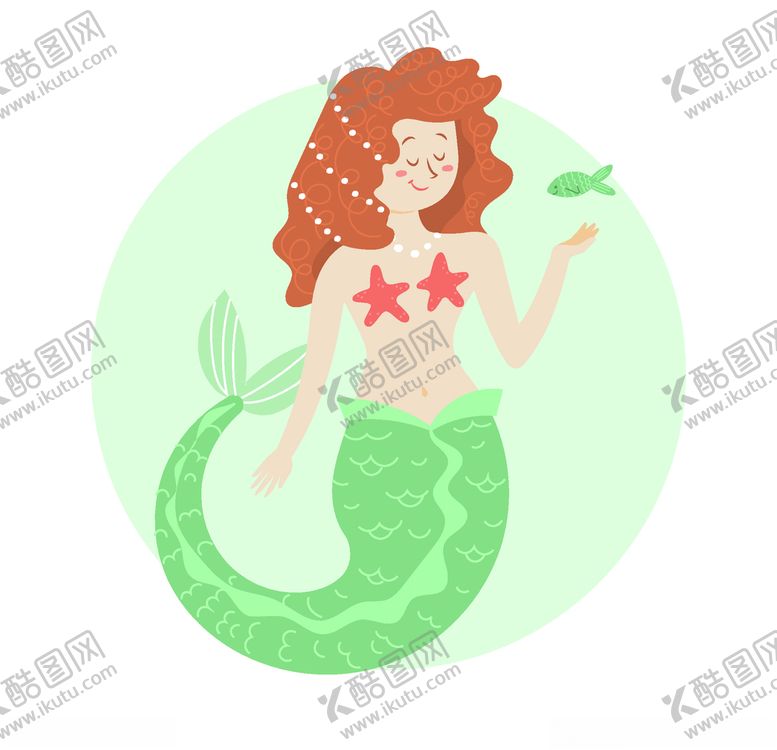 编号：66725107032210453099【酷图网】源文件下载-美人鱼