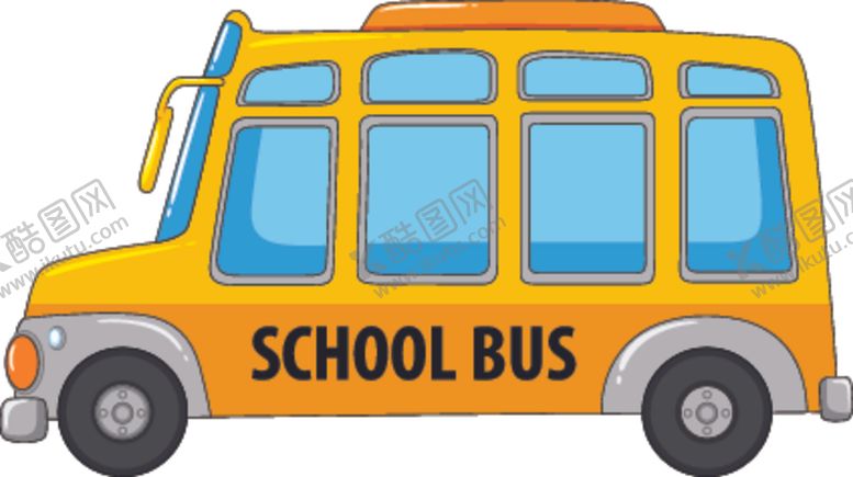 编号：65401410061626425481【酷图网】源文件下载-卡通校车