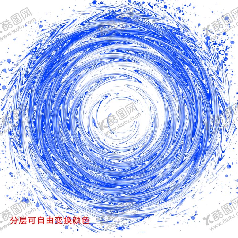编号：87478701310225564445【酷图网】源文件下载-动感喷溅漩涡纹