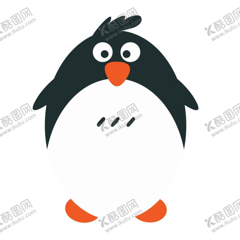 编号：66838504161630079988【酷图网】源文件下载-卡通企鹅