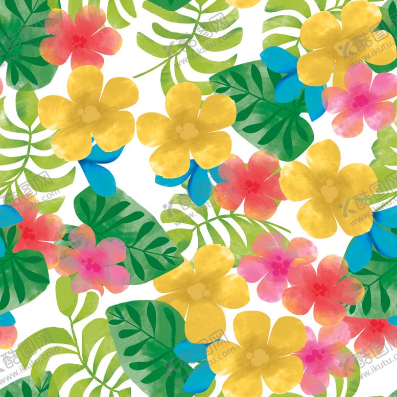 编号：88213209252222276807【酷图网】源文件下载-红黄绿花