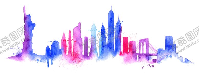 编号：61815209211950016925【酷图网】源文件下载-彩色墨迹