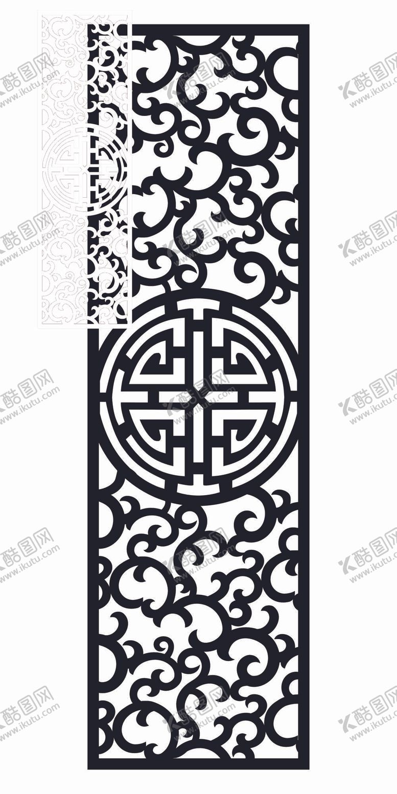 编号：75391210142141311717【酷图网】源文件下载-黑白花纹移门  