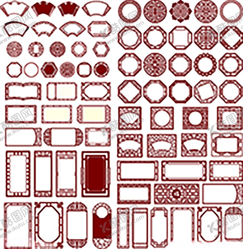编号：26006304142330517617【酷图网】源文件下载-镂空窗画边框