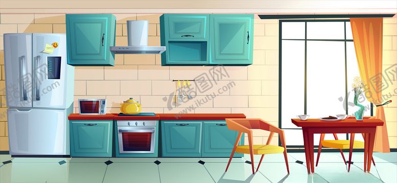 编号：80097310132045539956【酷图网】源文件下载-房屋插画