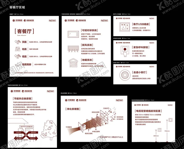 编号：64679304101925128748【酷图网】源文件下载-客厅餐厅样板间标识贴