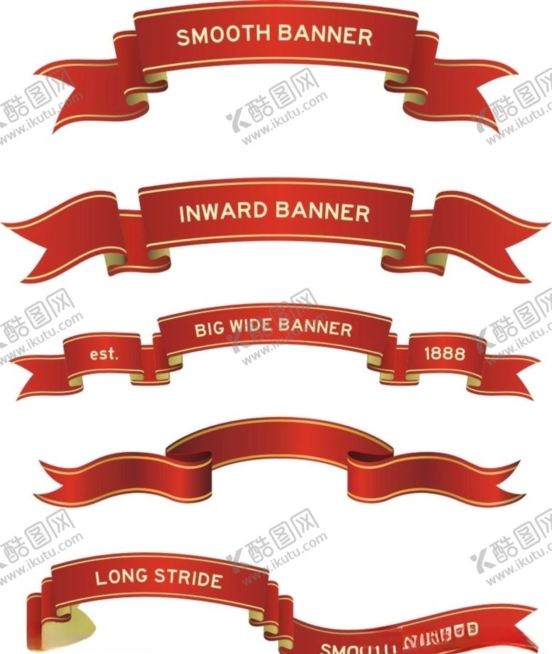 编号：55071009261430192268【酷图网】源文件下载-红色丝带