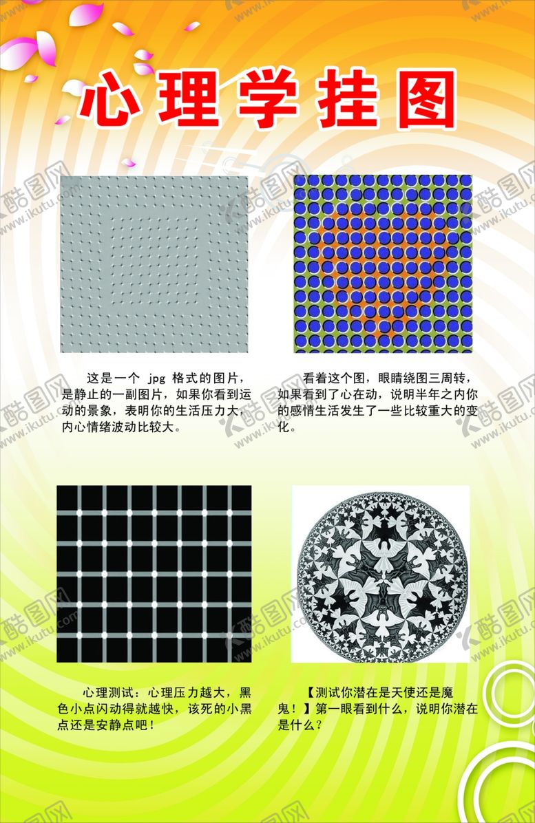 编号：68358810240609143060【酷图网】源文件下载-心理学挂图