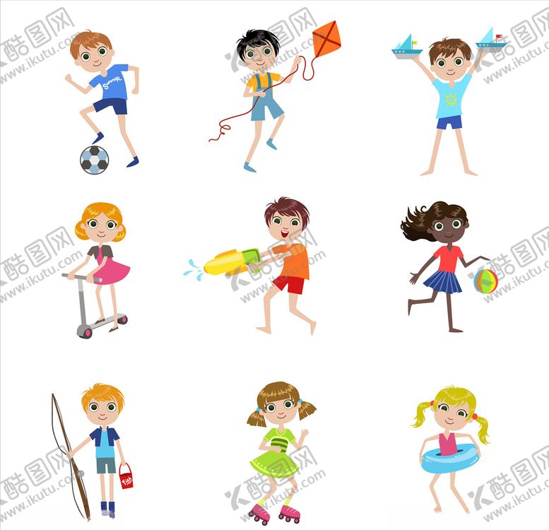 编号：59042510291332023583【酷图网】源文件下载-卡通人物