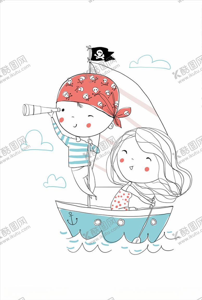 编号：40459410181552139369【酷图网】源文件下载-小清新涂鸦卡通插画