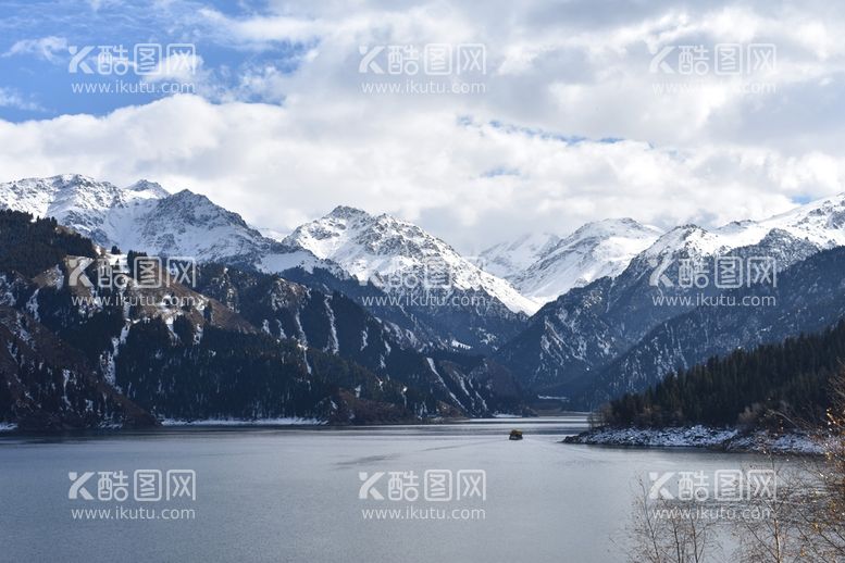 编号：20734909170033248902【酷图网】源文件下载-高原湖泊雪山雪峰