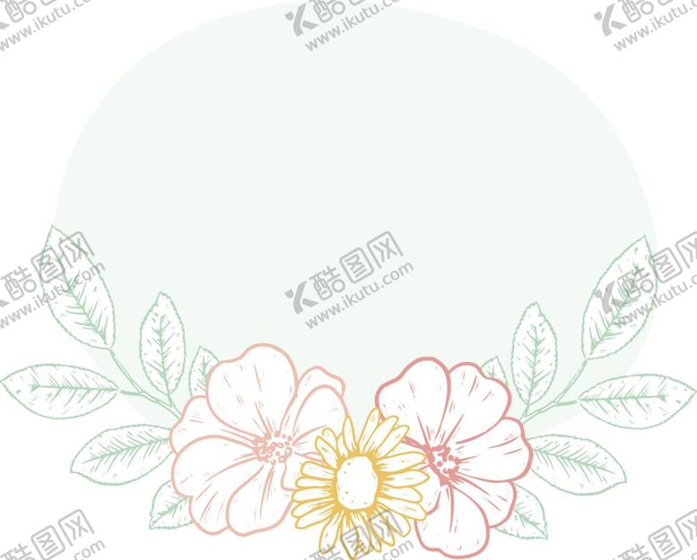 编号：34289112012256514370【酷图网】源文件下载-花朵边框免抠图