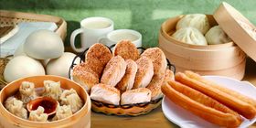 包子早点豆浆面食店招牌