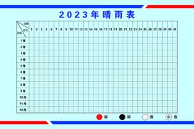 施工晴雨表