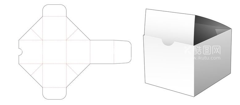 编号：91945811192015427818【酷图网】源文件下载-包装盒刀模