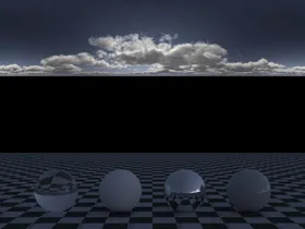 C4D天空贴图HDR贴图3渲染背景3设计环境写实环境