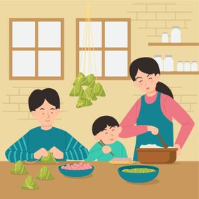 三口之家亲情人爸爸妈妈庭
