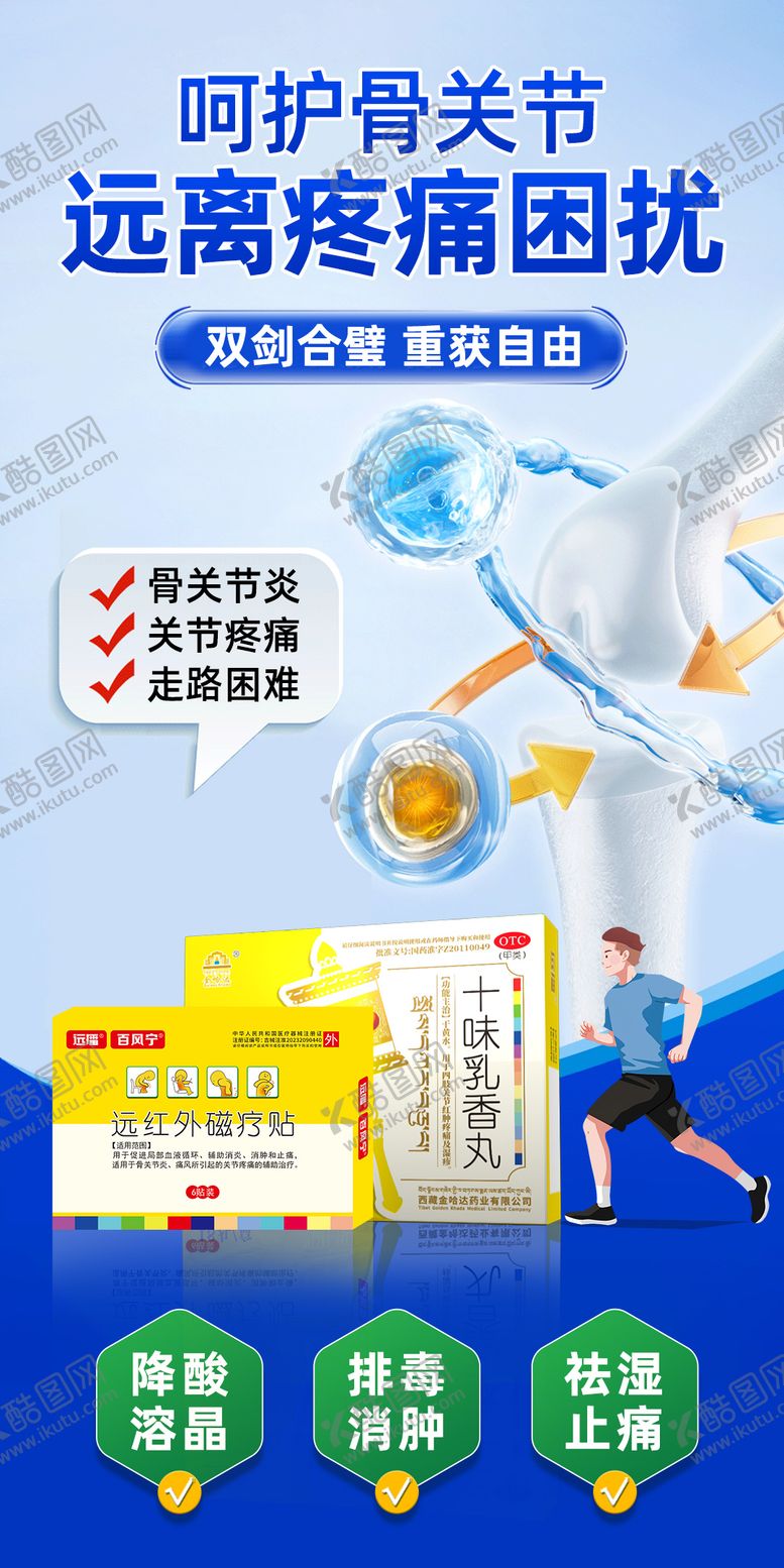 编号：29850609080552235380【酷图网】源文件下载-痛风海报