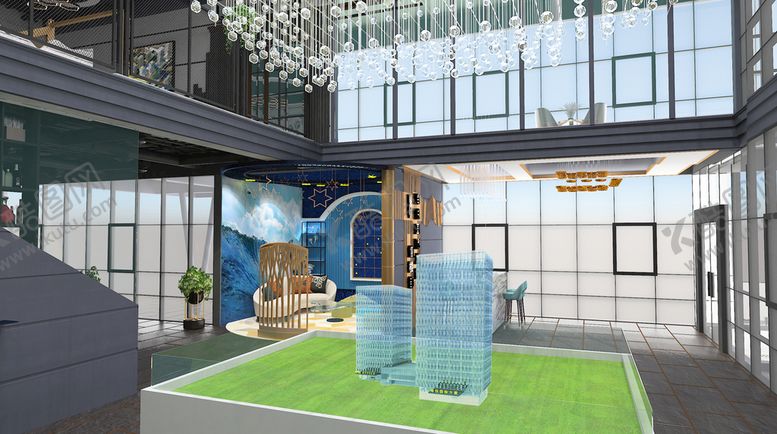 编号：99592601251525063913【酷图网】源文件下载-售楼部3D模型