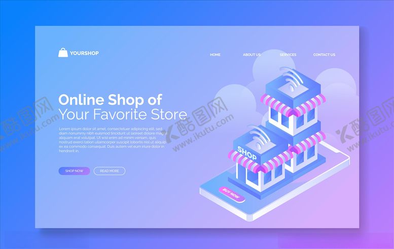 编号：64168409130716244900【酷图网】源文件下载-在线购物