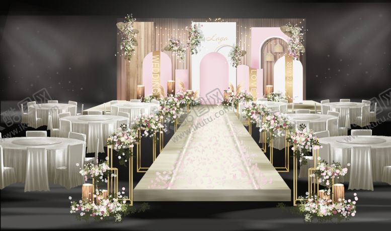 编号：41235909241129268400【酷图网】源文件下载-婚礼效果图