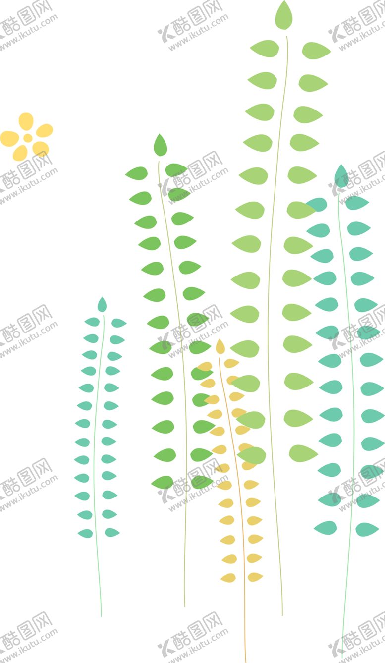 编号：99769809131325005433【酷图网】源文件下载-绿色装饰