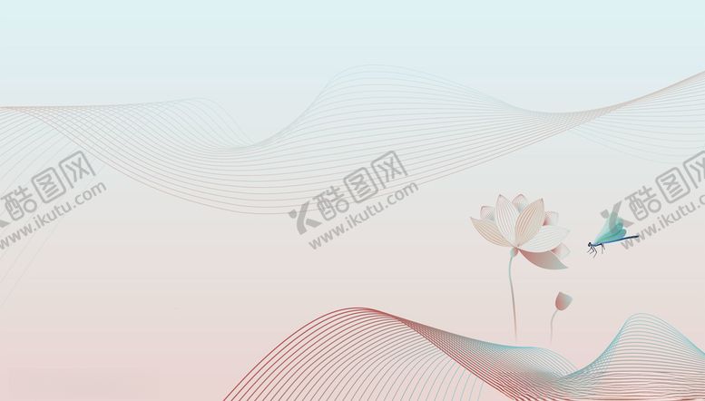 编号：23014507020656236382【酷图网】源文件下载-地产背景荷花
