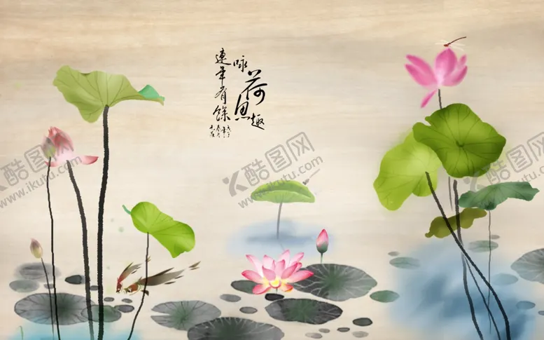 编号：52642302021615464491【酷图网】源文件下载-新国潮工笔画 新中式国画