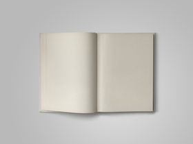 画册样机硬皮书翻书硬皮